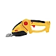 Set foarfeca electrica gradinarit taiere si finisare unghi reglabil 24V lama 30cm galben Set foarfeca electrica gradinarit taiere si finisare unghi reglabil 24V lama 30cm galben