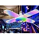 Bec LED 4 elice RGB boxa incorporata bluetooth telecomanda Bec LED 4 elice RGB boxa incorporata bluetooth telecomanda