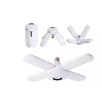 Bec LED 4 elice RGB boxa incorporata bluetooth telecomanda Bec LED 4 elice RGB boxa incorporata bluetooth telecomanda