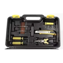 Kit pentru pana Auto compresor 12V cu 2 cilindri si 7 accesorii Kit pentru pana Auto compresor 12V cu 2 cilindri si 7 accesorii