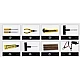 Kit pentru pana Auto compresor 12V cu 2 cilindri si 7 accesorii