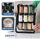 Set 18 recipiente condimente cu suport rotativ 34x23 cm Set 18 recipiente condimente cu suport rotativ 34x23 cm