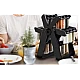 Set 18 recipiente condimente cu suport rotativ 34x23 cm Set 18 recipiente condimente cu suport rotativ 34x23 cm