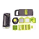 Set feliator manual Gonice 18in1 Inox/Plastic Verde/Negru Set feliator manual Gonice 18in1 Inox/Plastic Verde/Negru