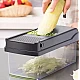 Set feliator manual Gonice 18in1 Inox/Plastic Verde/Negru Set feliator manual Gonice 18in1 Inox/Plastic Verde/Negru