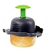 Set feliator manual Gonice 18in1 Inox/Plastic Verde/Negru Set feliator manual Gonice 18in1 Inox/Plastic Verde/Negru