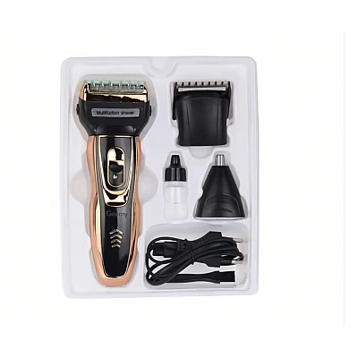 Set masina de tuns si ras 3 in 1 Geemy GM 595 Set masina de tuns si ras 3 in 1 Geemy GM 595