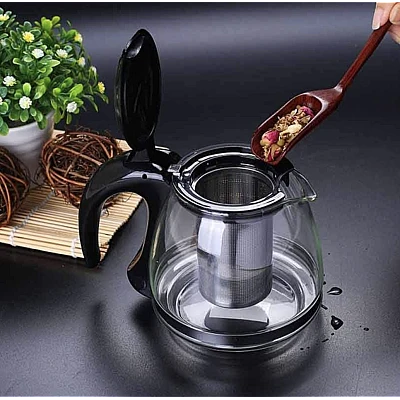 Ceainic cu Infuzor Capacitate de 900ml Design Elegant