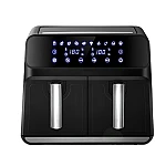 Friteuza Dubla Fara Ulei Air Fryer afisaj digital 10L capacitate
