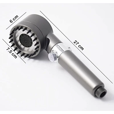 Para cap de dus 4 In 1 cu 3 moduri diferite de presiune a apei Para cap de dus 4 In 1 cu 3 moduri diferite de presiune a apei
