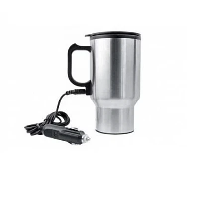 Cana termos auto cu adaptor pentru priza din masina 400 ml Cana termos auto cu adaptor pentru priza din masina 400 ml