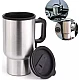 Cana termos auto cu adaptor pentru priza din masina 400 ml Cana termos auto cu adaptor pentru priza din masina 400 ml