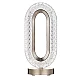 Lampa ambientala cristal LED forma ovala portabila 3 moduri de iluminare Lampa ambientala cristal LED forma ovala portabila 3 moduri de iluminare