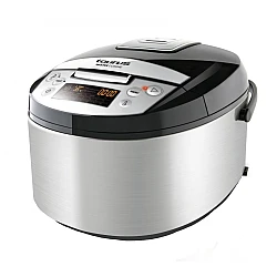 Multicooker Taurus Master Cuisine 860W capacitate 5 l cu 12 programe Timer Ecran LCD Inox