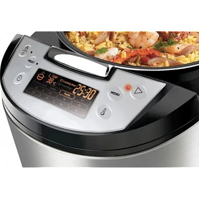 Multicooker Taurus Master Cuisine 860W capacitate 5 l cu 12 programe Timer Ecran LCD Inox Multicooker Taurus Master Cuisine 860W capacitate 5 l cu 12 programe Timer Ecran LCD Inox