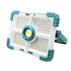 Proiector solar putere 100W cu 188 LED unghi de iluminare 180 grade 4 moduri de iluminare