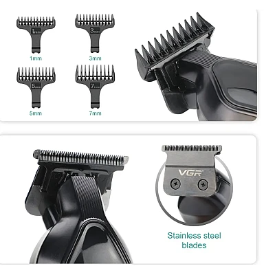 Aparat de tuns profesional V 921 fara fir cu 7 accesorii 4 distantiere Aparat de tuns profesional V 921 fara fir cu 7 accesorii 4 distantiere
