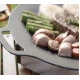 Plita Japoneza rotunda cu manere placa grill antiaderenta pluristratificata diametrul 30 cm
