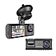 Camera auto DVR trei camere fata spate interior 1920*1296p super HD unghi larg de filmare 170 grade Camera auto DVR trei camere fata spate interior 1920*1296p super HD unghi larg de filmare 170 grade