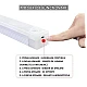 Lampa LED cu senzor de miscare si lumina 30 cm pentru dulap dressing portbagaj scari oglinda casa 3 moduri de functionare Lampa LED cu senzor de miscare si lumina 30 cm pentru dulap dressing portbagaj scari oglinda casa 3 moduri de functionare