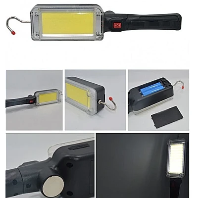 Lampa Lucru COB LED Acumulator la USB magnet carlig agatare ZJ8859 Lampa Lucru COB LED Acumulator la USB magnet carlig agatare ZJ8859