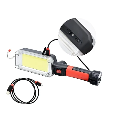 Lampa Lucru COB LED Acumulator la USB magnet carlig agatare ZJ8859 Lampa Lucru COB LED Acumulator la USB magnet carlig agatare ZJ8859