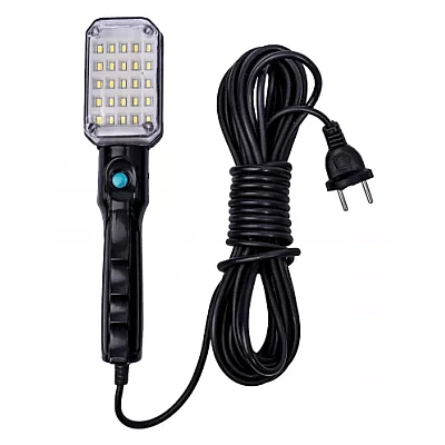 Lampa de lucru 220V cu LED carlig si magnet lungime cablu 10m