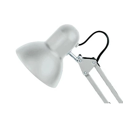 Lampa de birou cu suport culoare alba 220V soclu E27 Lampa de birou cu suport culoare alba 220V soclu E27