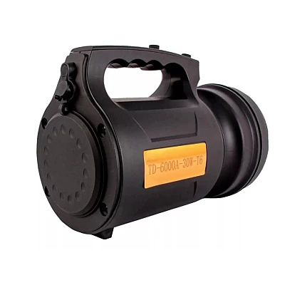 Lanterna Profesionala de mana cu LED TD 6000A T6 de 30 W Lanterna Profesionala de mana cu LED TD 6000A T6 de 30 W