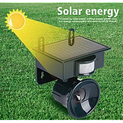 Aparat cu ultrasunete pentru daunatori solar peste Repeller NY 2002 Aparat cu ultrasunete pentru daunatori solar peste Repeller NY 2002