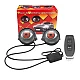 Set de 2 Lupe led AUTO 3 inchi animatie ochi pisica 12 36v Set de 2 Lupe led AUTO 3 inchi animatie ochi pisica 12 36v