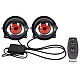 Set de 2 Lupe led AUTO 3 inchi animatie ochi pisica 12 36v Set de 2 Lupe led AUTO 3 inchi animatie ochi pisica 12 36v