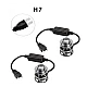 Set 2 becuri auto V6 H7 putere 96W per set 10400 lumeni Set 2 becuri auto V6 H7 putere 96W per set 10400 lumeni