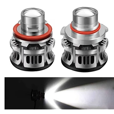 Set 2 becuri auto V6 H11 putere 96W per set 10400 lumeni Set 2 becuri auto V6 H11 putere 96W per set 10400 lumeni
