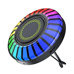Odorizant auto D2 functie umidificator Led cu ritm muzical RGB Bluetooth