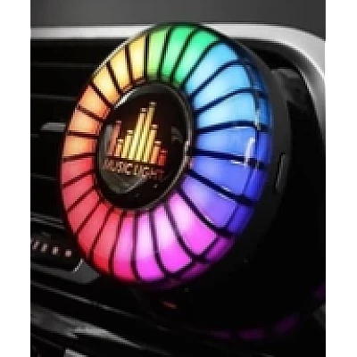 Odorizant auto D2 functie umidificator Led cu ritm muzical RGB Bluetooth Odorizant auto D2 functie umidificator Led cu ritm muzical RGB Bluetooth