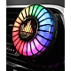 Odorizant auto D2 functie umidificator Led cu ritm muzical RGB Bluetooth Odorizant auto D2 functie umidificator Led cu ritm muzical RGB Bluetooth