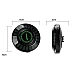 Odorizant auto D2 functie umidificator Led cu ritm muzical RGB Bluetooth Odorizant auto D2 functie umidificator Led cu ritm muzical RGB Bluetooth