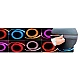 Kit 5 Benzi LED Lumini Ambientale auto RGB Control din Aplicatie Telefon 6 Metrii Kit 5 Benzi LED Lumini Ambientale auto RGB Control din Aplicatie Telefon 6 Metrii