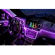 Kit 5 Benzi LED Lumini Ambientale auto RGB Control din Aplicatie Telefon 6 Metrii Kit 5 Benzi LED Lumini Ambientale auto RGB Control din Aplicatie Telefon 6 Metrii