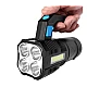Lanterna de mana F 907 cu 4 LED si COB lateral Lanterna de mana F 907 cu 4 LED si COB lateral