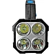 Lanterna de mana F 907 cu 4 LED si COB lateral Lanterna de mana F 907 cu 4 LED si COB lateral