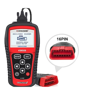 Aparat pentru diagnoza si tester auto KONNWEI KW808 Diagnostic Scanner Aparat pentru diagnoza si tester auto KONNWEI KW808 Diagnostic Scanner