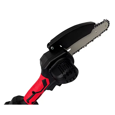 Mini fierastrau electric fara fir cu lant 6 inch si 2 acumulatori 48V Mini fierastrau electric fara fir cu lant 6 inch si 2 acumulatori 48V