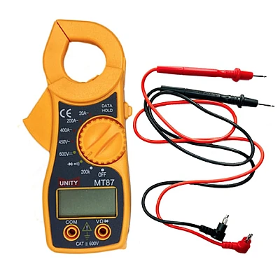 Clampmetru mic galben multifunctional MT87 AC/DC Clampmetru mic galben multifunctional MT87 AC/DC