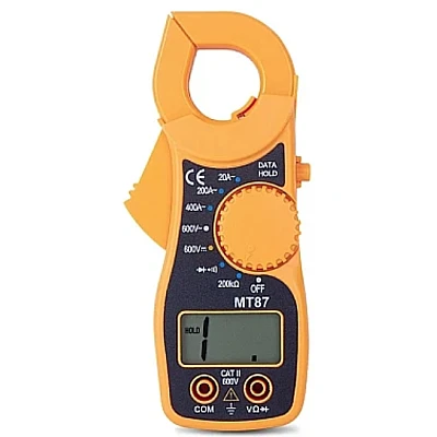 Clampmetru mic galben multifunctional MT87 AC/DC Clampmetru mic galben multifunctional MT87 AC/DC