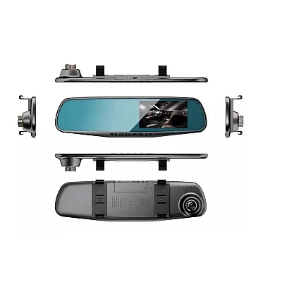 Oglinda auto cu inregistrare Full HD camera fata spate 4.3 inch si vedere nocturna Oglinda auto cu inregistrare Full HD camera fata spate 4.3 inch si vedere nocturna