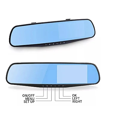 Oglinda auto cu inregistrare Full HD camera fata spate 4.3 inch si vedere nocturna Oglinda auto cu inregistrare Full HD camera fata spate 4.3 inch si vedere nocturna