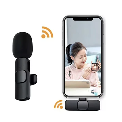 Microfon wireless K8 tip lavaliera conector USB tip C Microfon wireless K8 tip lavaliera conector USB tip C