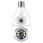 UB Camera de supraveghere tip bec JORTAN JT 9696 dubla E27